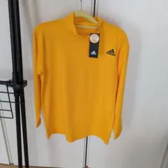 新品　アディダス　ハイネック ロング スリーブ シャツ　グンゼ