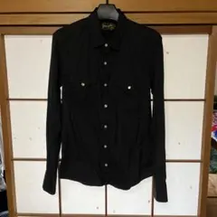 ナノユニバース　ラングラー　ドット柄　長袖　ウエスタンシャツ Mサイズ　極美品