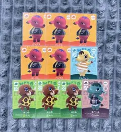 どうぶつの森 あつ森 amiibo amiboカード 象 ゾウ ぞう セット