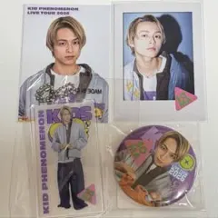 川口蒼真 カプセル KID00's クリアチャーム　缶バッジ　フォトカ　トレカのサムネイル