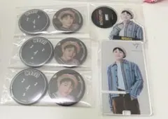 seventeen ミュージアムアクスタ　缶バッジ　スマホスタンド　　ウジセット