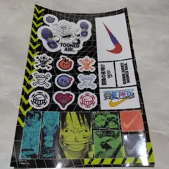NIKE ONE PIECE スペシャルコラボ ステッカーシート
