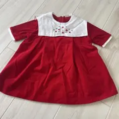 アメリカ古着クリスマスワンピース