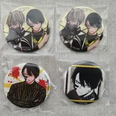 桃源暗鬼　ポップアップ　缶バッジ　描き下ろし　 原画　無陀野無人のサムネイル