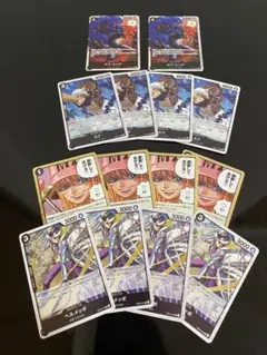 ONE PIECEカード　ロブ・ルッチSR2枚　パーツセット