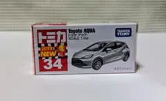 トミカ No.34 トヨタ アクアのサムネイル