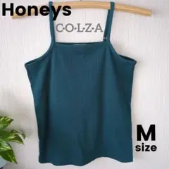 Honeys　C·O·L·Z·A　キャミソール　Mサイズ　グリーン系のサムネイル