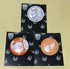 SHARO 缶バッジ　あむぎり　3種　BB5 6周年　コムドット