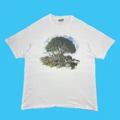 90s USA製古着 ヴィンテージ グラフィックTシャツ 屋内熱帯雨林 動物園 