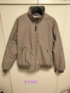 L.L.Bean　ウォームアップジャケット　トープブラウンXL古着