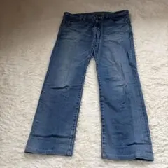 UNIQLO ワイドストレートジーンズ　26