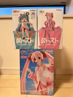 初音ミク 桜ミク ヌードルストッパーフィギュアセット