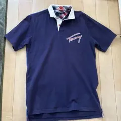 Tommy ネイビー ポロシャツ XL