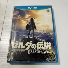Wii U ゼルダの伝説 ブレス オブ ザ ワイルド　盤面ほぼ傷なし美品