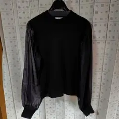 AZUL ブラック 長袖 トップス