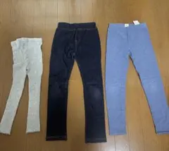 UNIQLO GAP レギンス　3枚セット　120