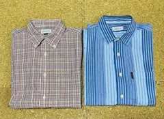 シンプルライフ☆メンズ半袖シャツ　２枚組