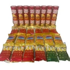 人気お菓子 詰め合わせ40点セット チップスター 湖池屋　まとめ売りのサムネイル
