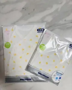 コンビ肌着、短肌着　ミキハウス　新品　未使用
