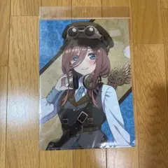 中野三玖　クリアファイル　スチームパンクver.　五等分の花嫁∞
