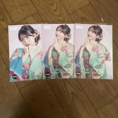 岩田絵里奈 ミス慶應 直筆サインandメッセージ入り生写真＋