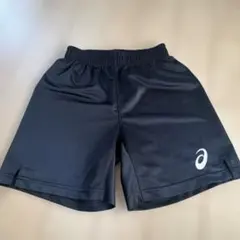 asics アシックス ハーフパンツ ブラック　キッズ150センチのサムネイル