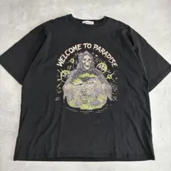 LURKING CLASS Tシャツ Y2K スカル フェード 黒 L 退廃のサムネイル
