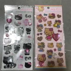 きらきらラインストーンシール　ハローキティ