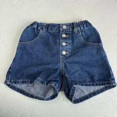 GU デニムショートパンツ　120