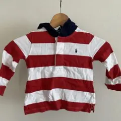 ☆Ralph Lauren☆ ストライプパーカー サイズ24M日本サイズ90程度