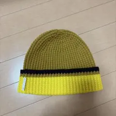 ユニクロ ニット帽 イエロー・ブラウン・ブラック