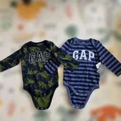 未使用　70センチ　男の子　GAPロンパース2点セット