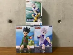 3点セット　HUNTER×HUNTER プライズ　フィギュア　ゴン　キルア