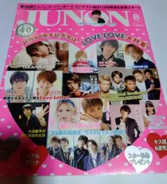 JUNON ジュノン 2013年 8月号　一部切り抜きあり