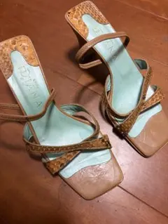 DIANA サンダル パイソン柄 23cmのサムネイル