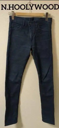N.HOOLYWOOD ユーズド加工タイトブーツカットデニム - メルカリ
