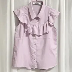 ノースリーブフリルブラウス　Mサイズ Emsexcite