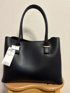 エニィスィス　ブラック　トートバッグ