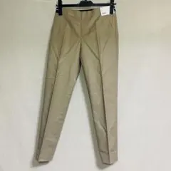 新品　UNIQLO ユニクロ　コットンフィール　アンクルパンツ　ベージュ　S