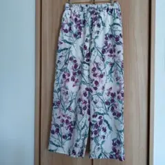 LUCA LUDY LUCK LUCA 花柄プリントイージーパンツ