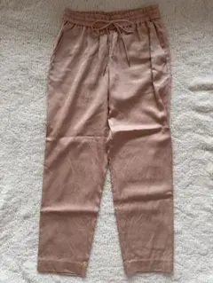 BEAUTY&YOUTH サテンドローストリングパンツ