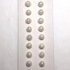 A923 あこや真珠片穴5.5-6.0mm 8ペア