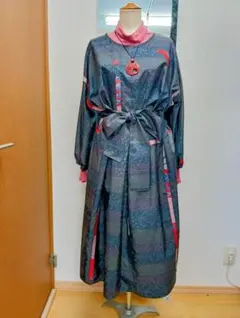 ★603着物リメイク…ワンピース