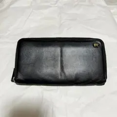 Golden Bear ゴールデンベア 長財布 黒 本革 ラウンドファスナーのサムネイル