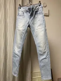 BAYFLOW DENIM メンズスリムスキニーデニムライトブルー28インチ
