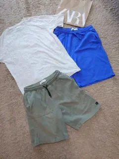 ZARA 半ズボン・Tシャツ セット　ユニクロ　GU お好きな方　150 160