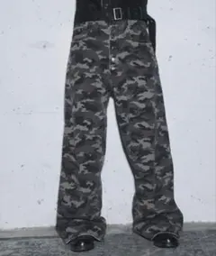 takumu（MUU STUDIO）立体的ワイドパンツ
