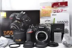 美品⭐大人気！⭐Nikon D5500 望遠レンズセット⭐ 初心者 一眼レフ ニコンD ニコン Nikon D5500 AF-S 55-300mm VR 望遠 レンズ