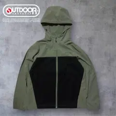 OUTDOOR ナイロンジャケット ジップパーカー メンズ 運動 スポーツ