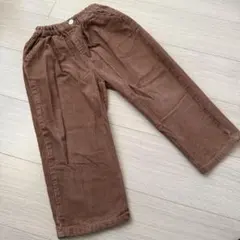 コーデュロイゆったりパンツ　120
